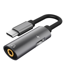 2-in-1 USB Type C Charging + Headphone adapter- Compatible with Android