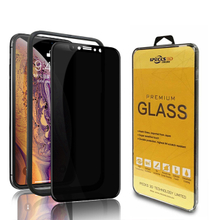 iPhone 11 Pro Privacy Screen Tempered Glass Ultra Clear Film [3D Full Coverage] 