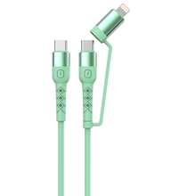 2-in-1 USB Charging Cable - Compatible with Lightning And Micro USB Cable Works with IPhone Android Charger - USB Charging Cord